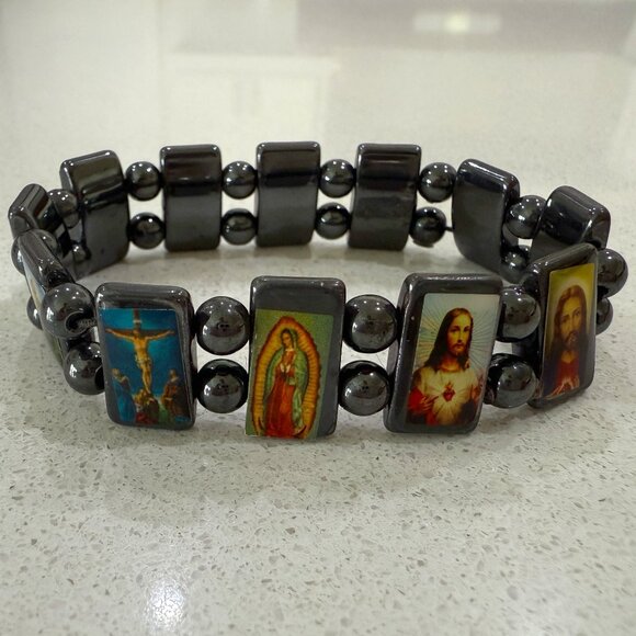 Religious Jewelry - Religious Inspiration Stone Bracelet